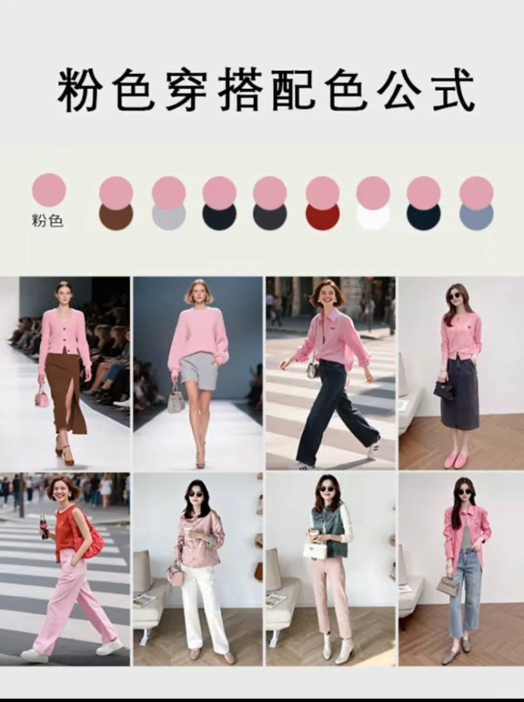 全网最全最时尚7️⃣组配色｜站稳C位