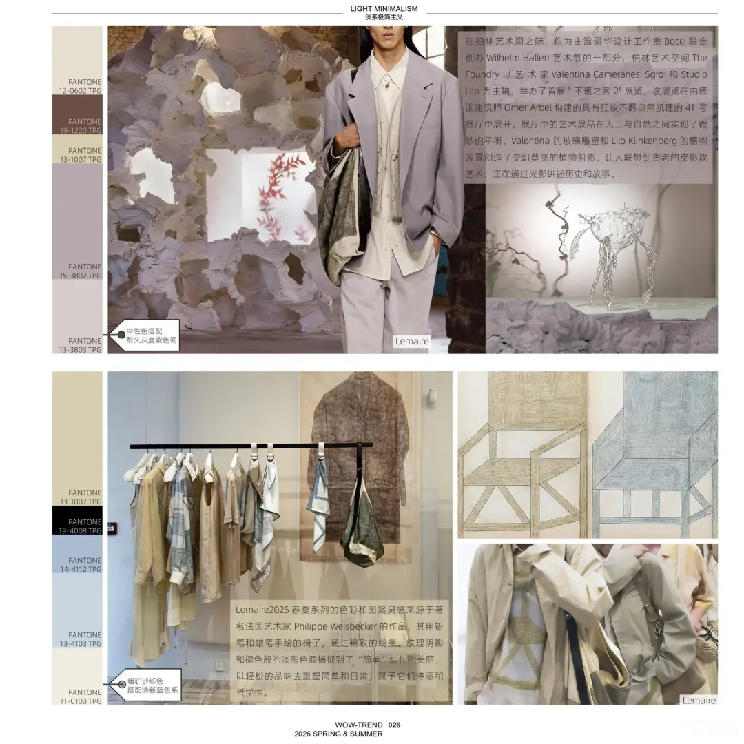 快来看看26春夏色彩企划新方向?