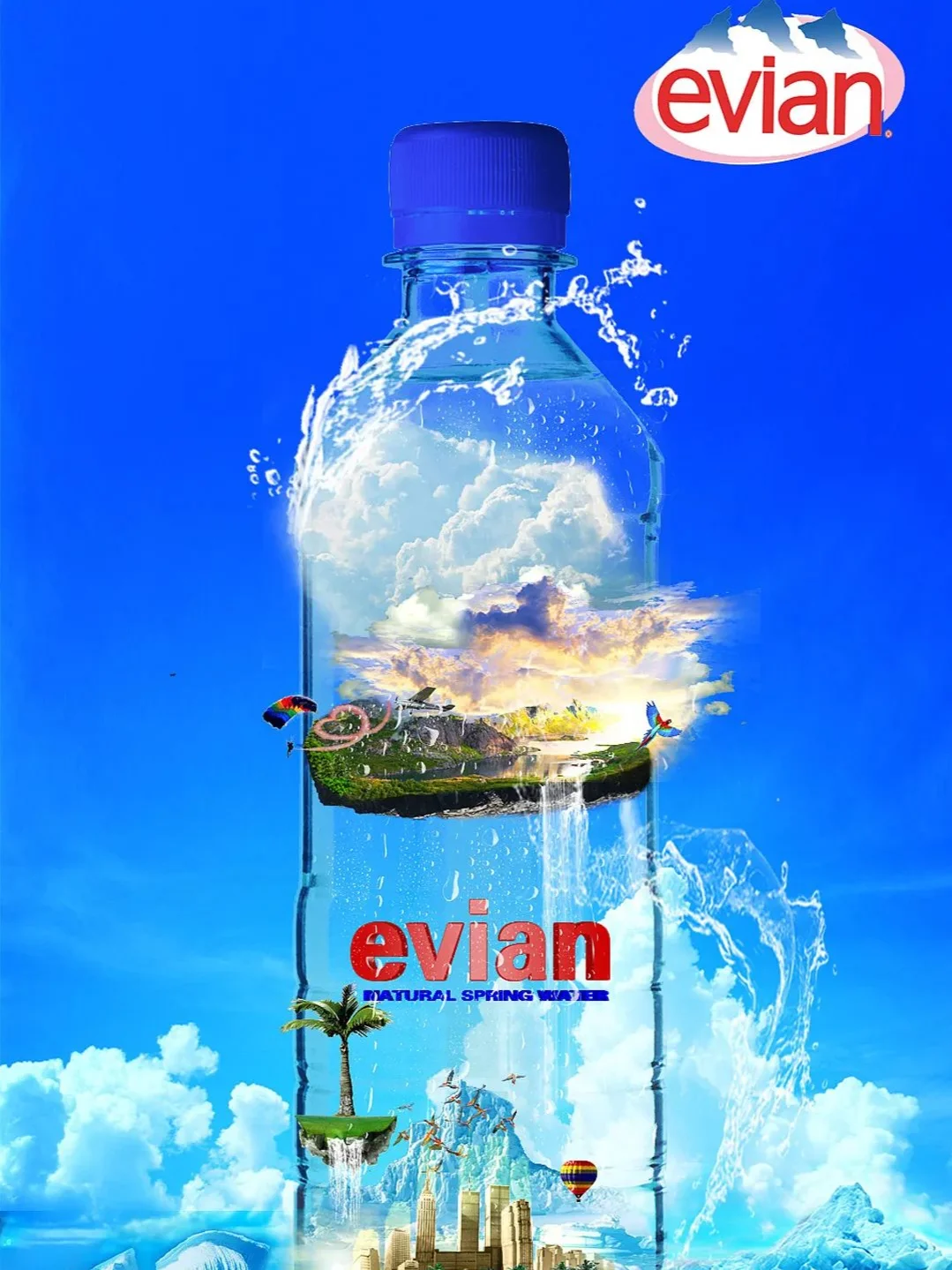 ?①图看懂矿泉水品牌的江湖地位?