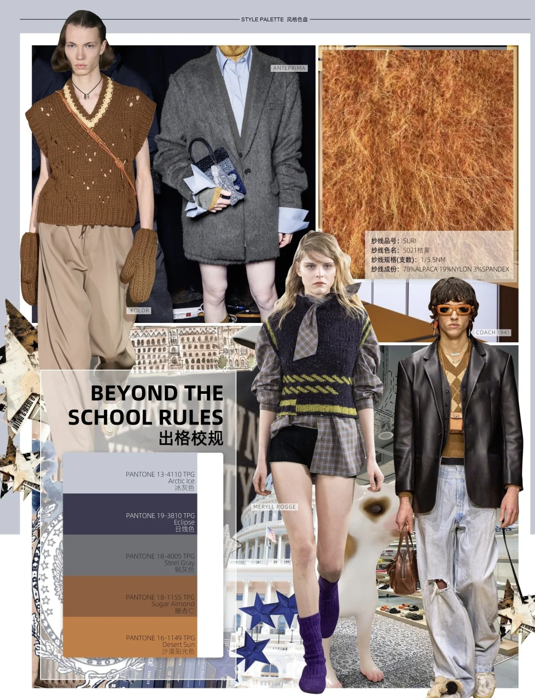 哇塞,秋冬茶色系真的绝了!2526毛衣趋势