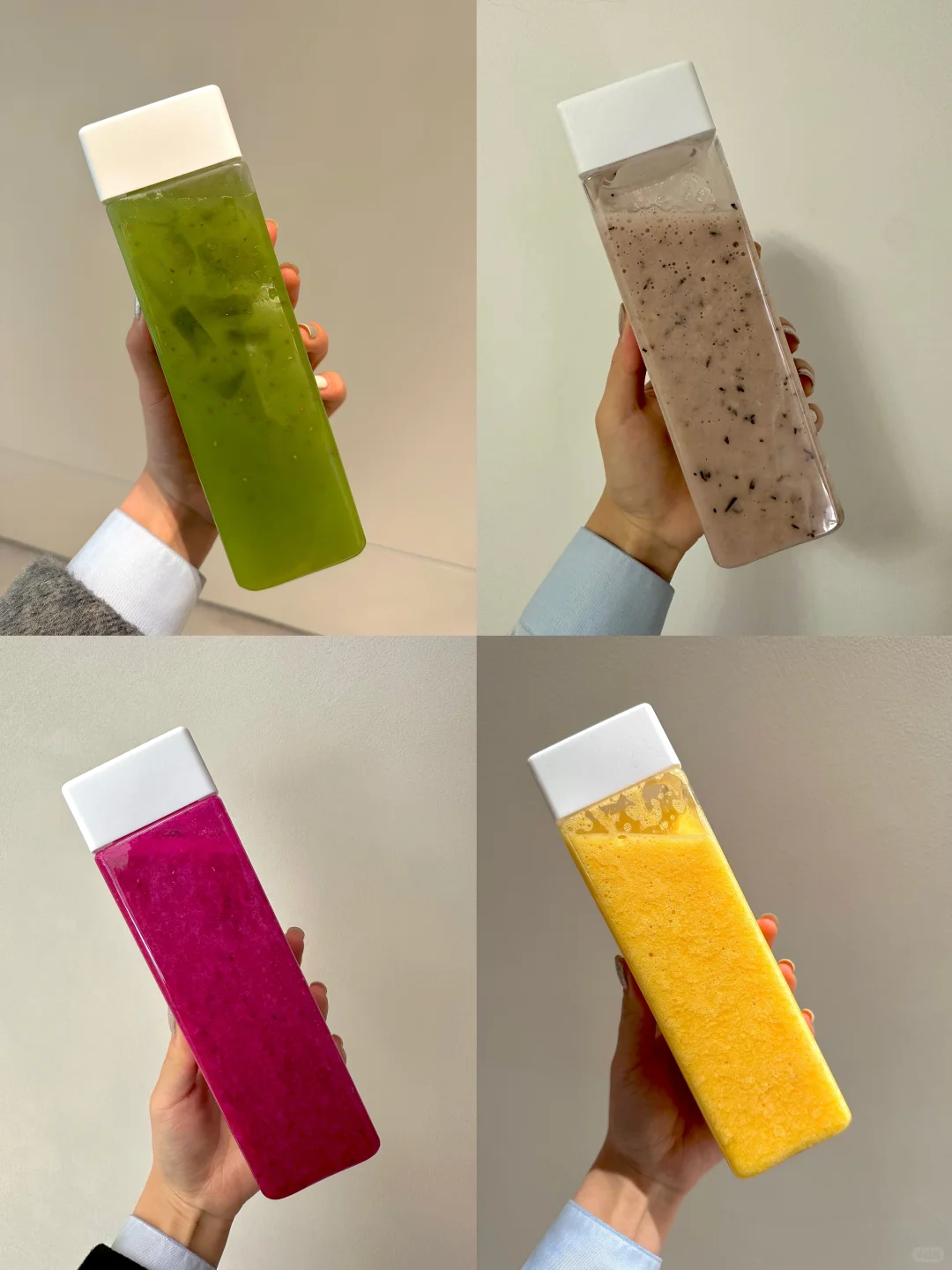 当我喝完古茗的果蔬瓶｜连做3天奶昔哈哈哈?