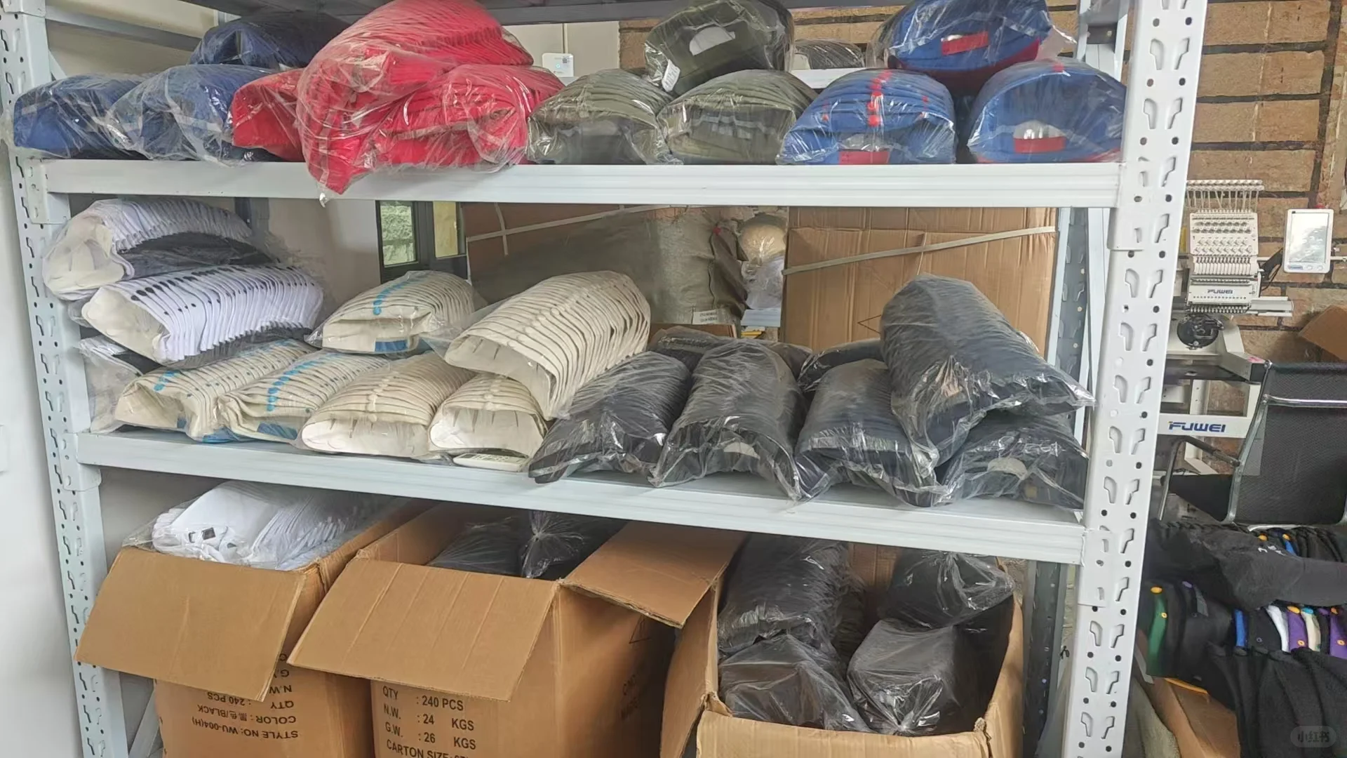 专业帽绣工厂，一个也接