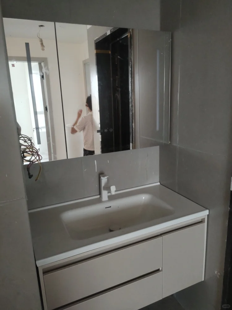 ✨陶瓷一体盆+智能镜，太香了！