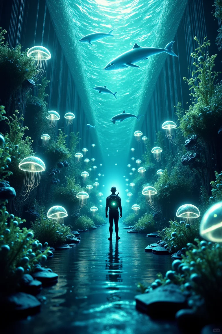 ?【AIGC】AI 眼中的未来虚拟幻境