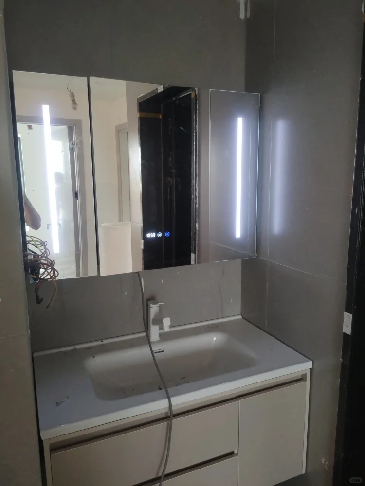 ✨陶瓷一体盆+智能镜，太香了！