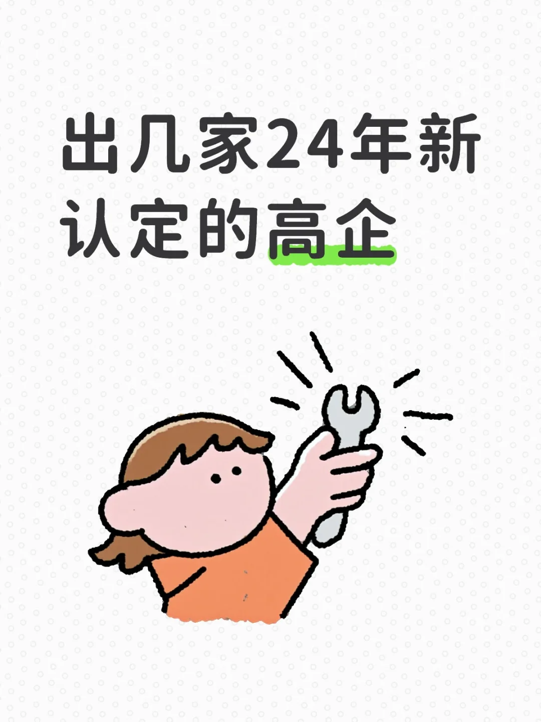 出几家24年新认定的高企