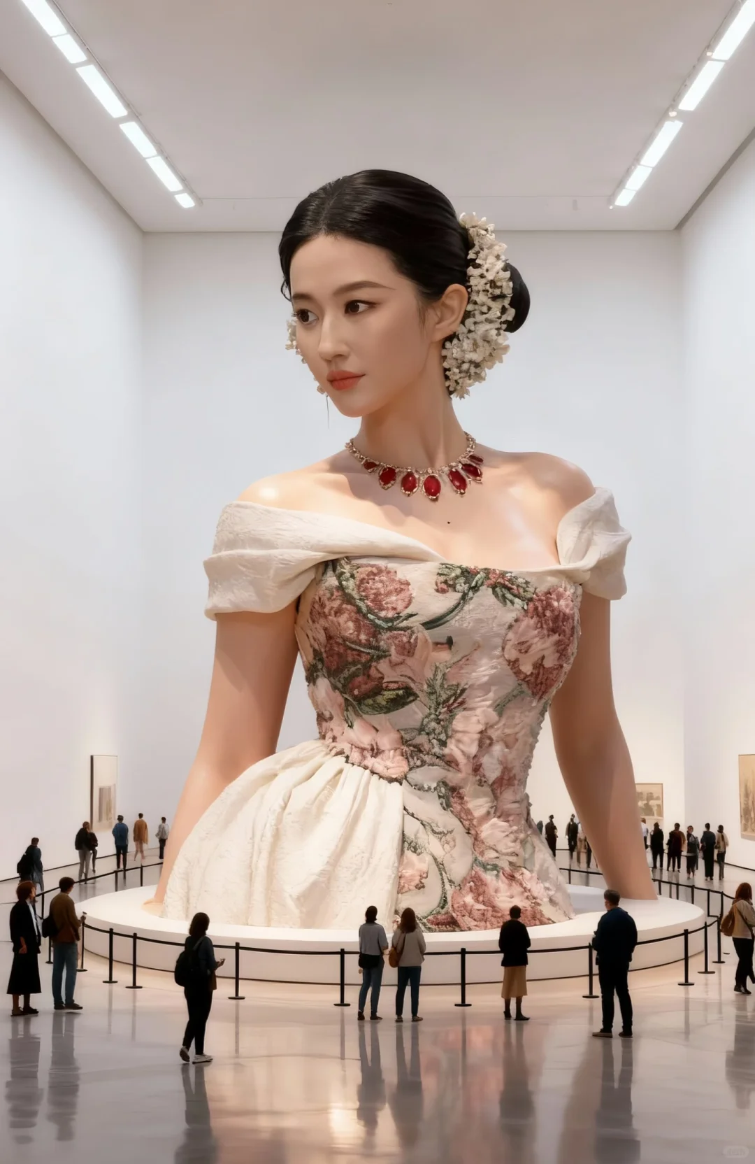 AI艺术展 刘亦菲