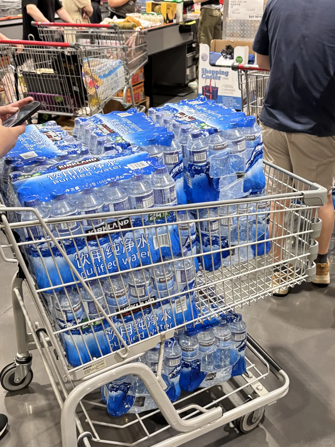 这次的自来水事件?被开市客水吓到