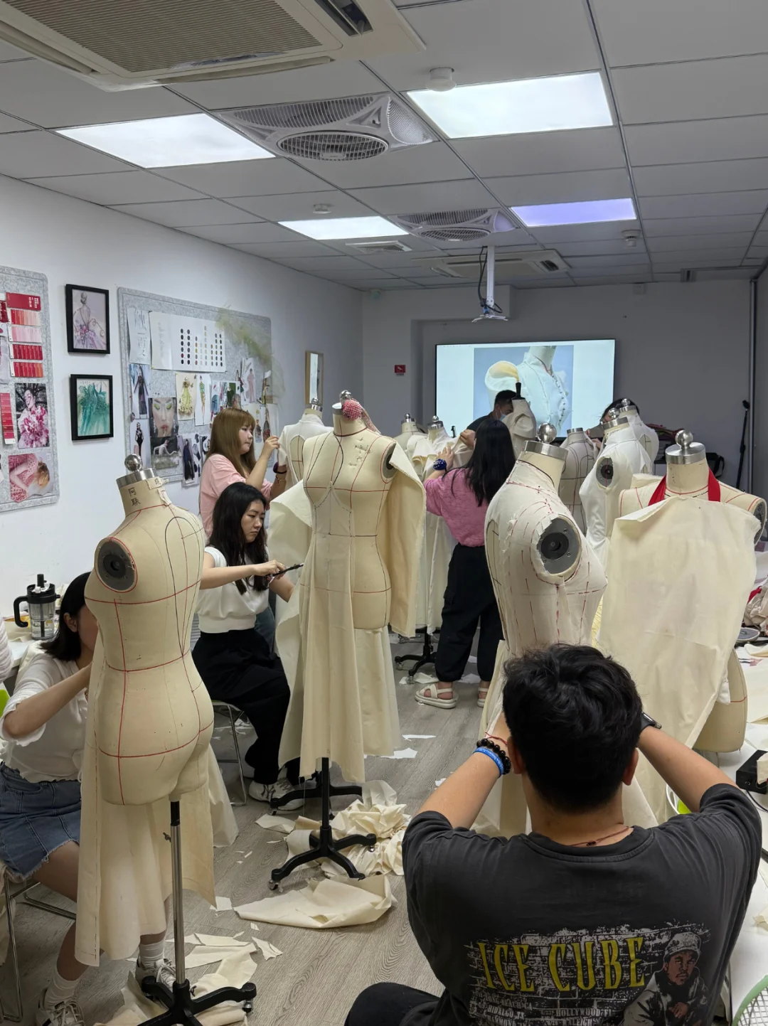 上海服装量体,手工制版,电脑打版,立裁培训