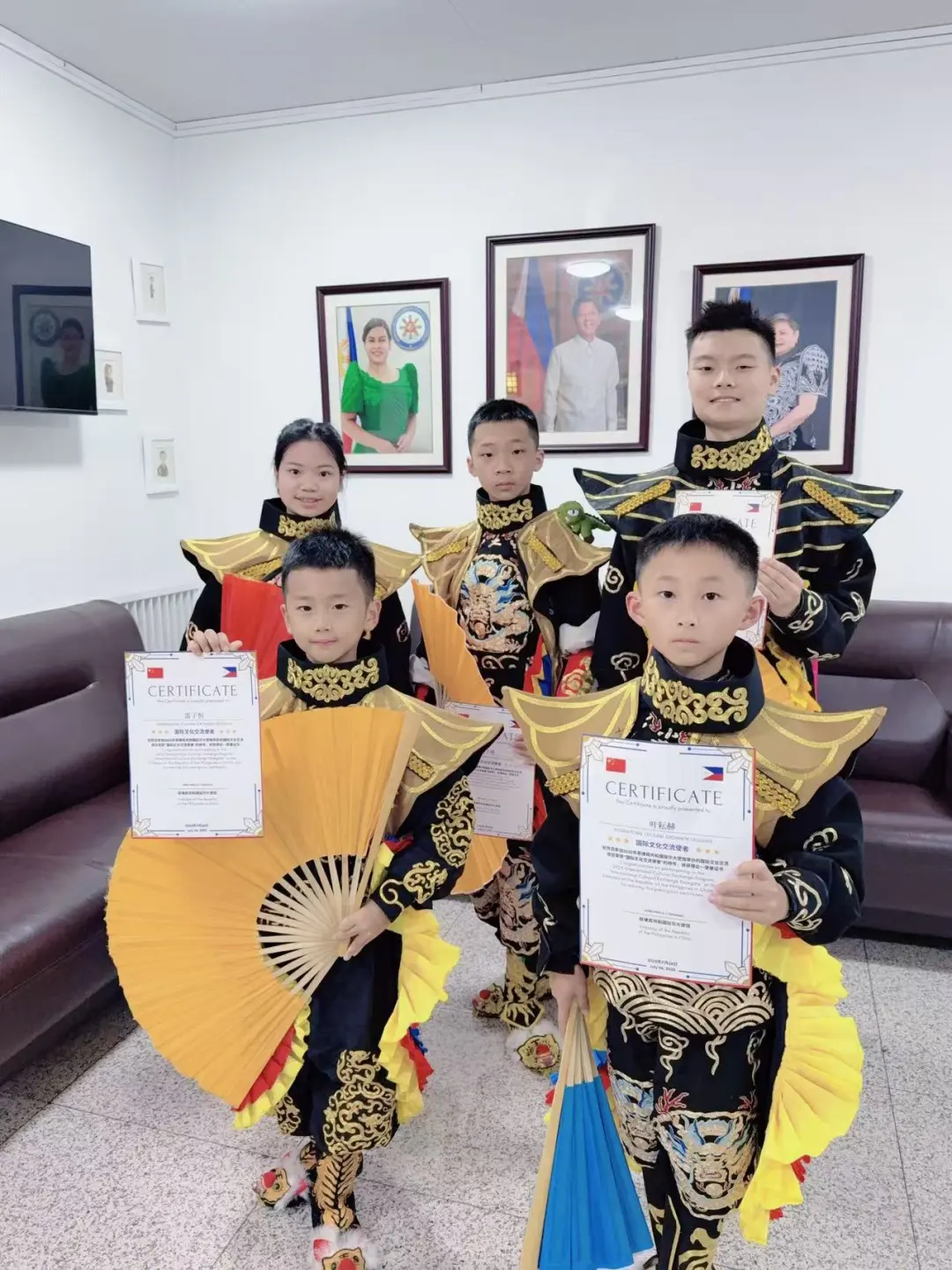 非遗变脸国际文化交流使者