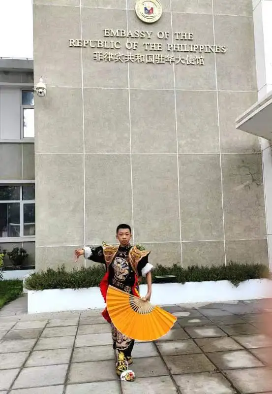 非遗变脸国际文化交流使者