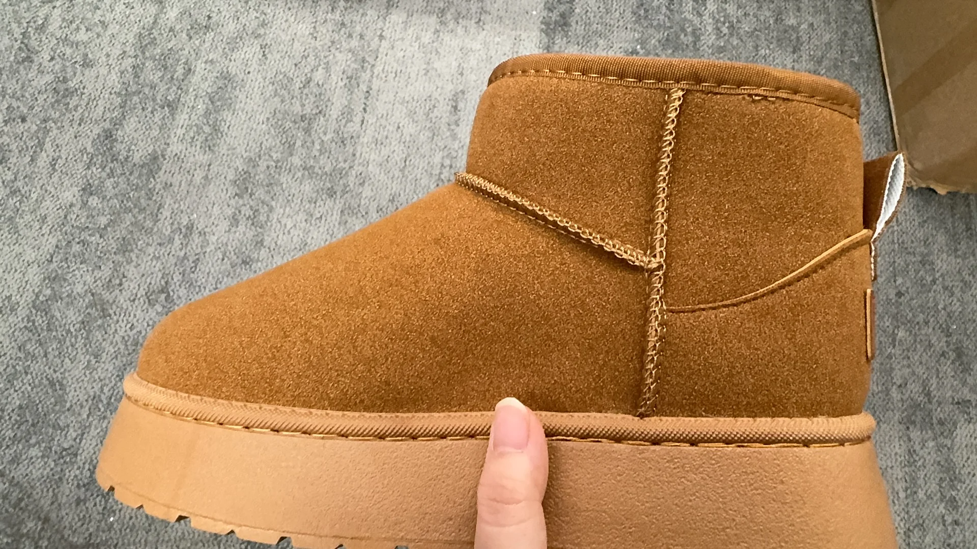 求能做这种鞋底的雪地靴工厂