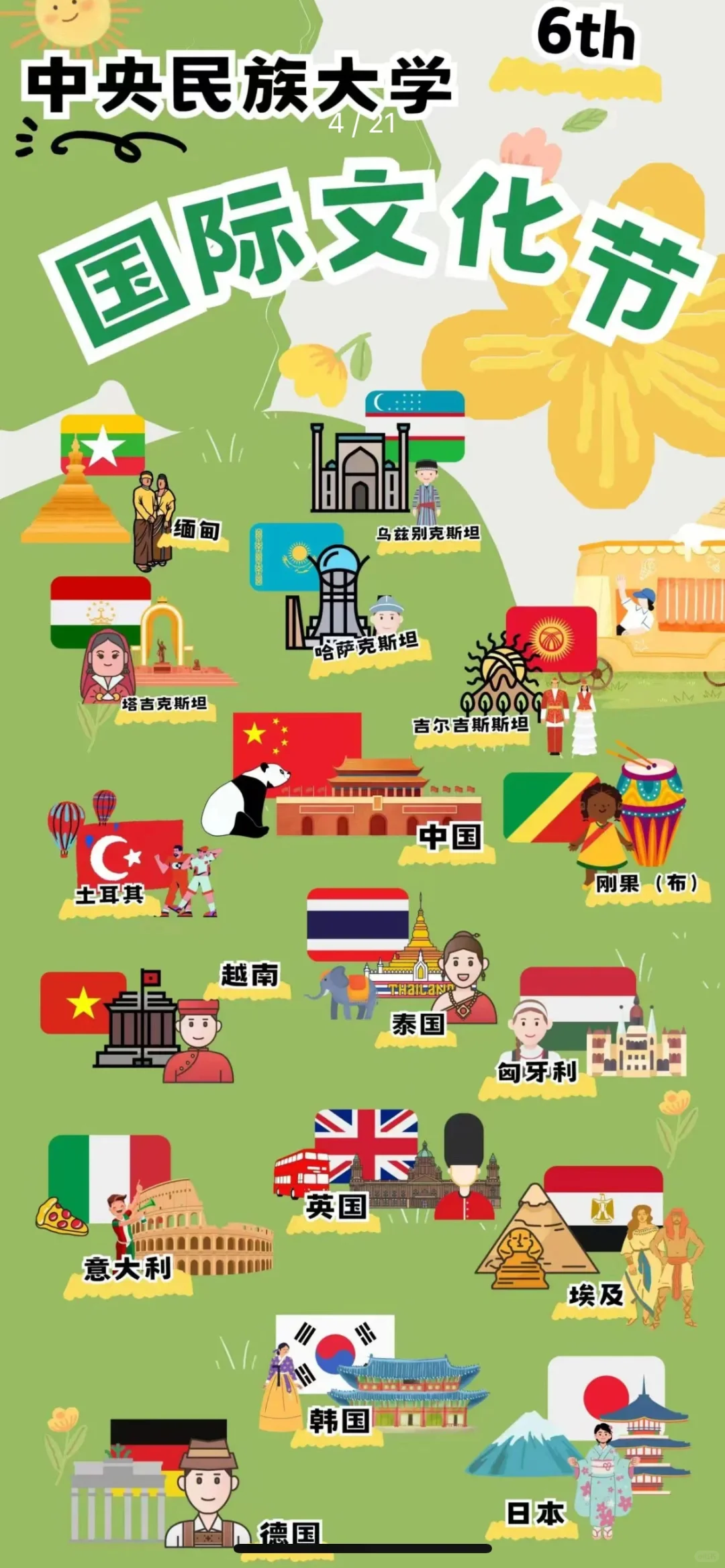中央民族大学国际文化节(*≧▽≦)