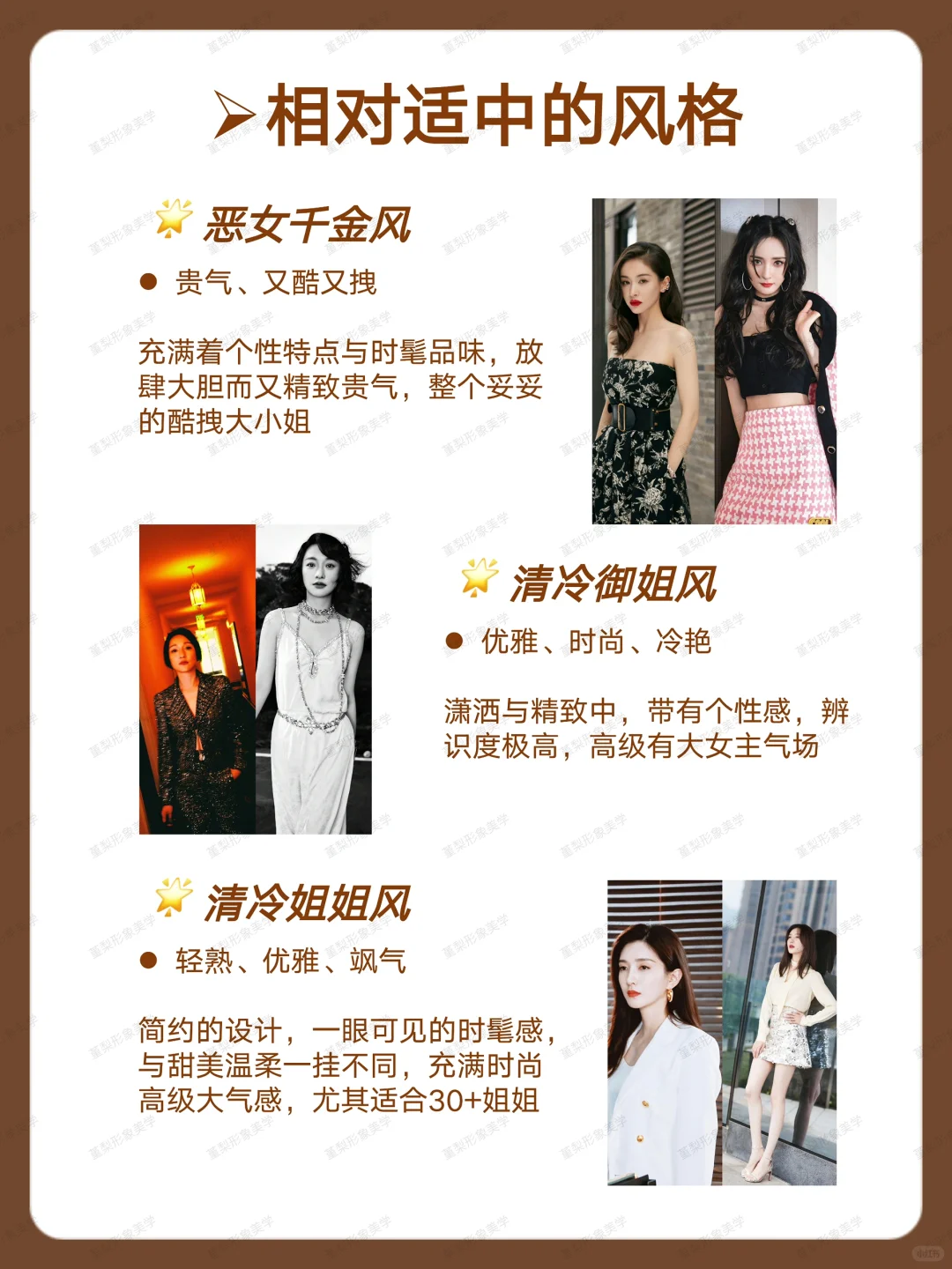 ?39种流行风格汇总｜从甜妹到高智冷都女
