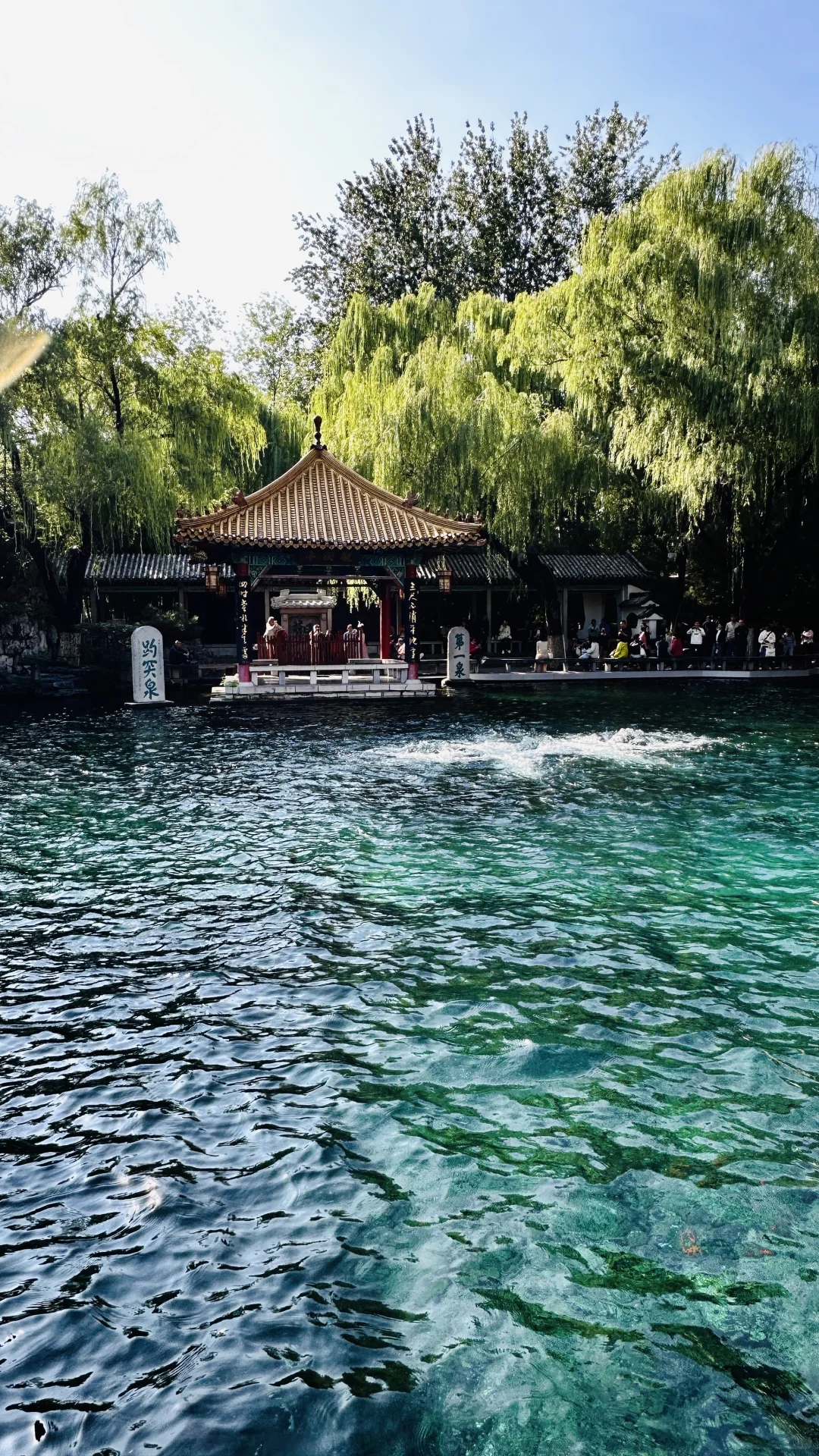 济南的泉水杀疯了！！！！！！！50年不遇