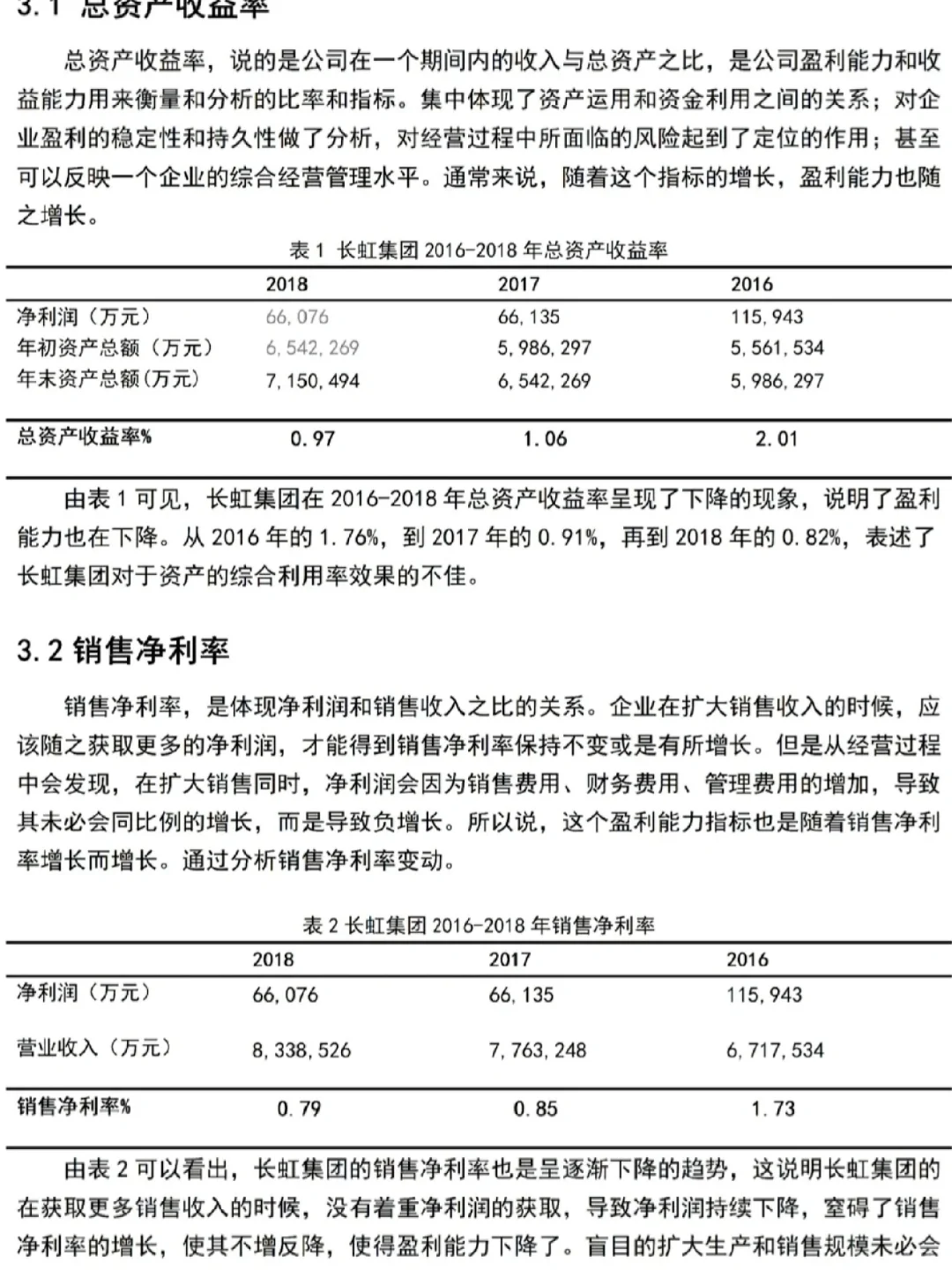 盈利能力分析还不会的都来死磕这篇!