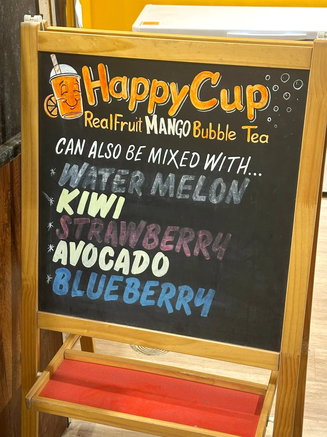 卡尔加里纯水果冰沙饮料店 Happy Cup