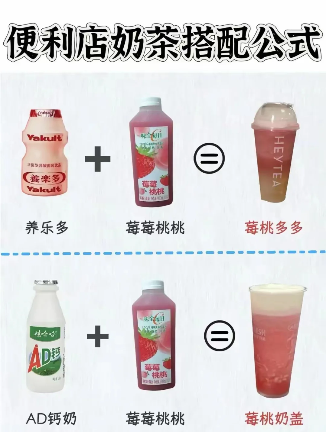 便利店5元喝出20元奶茶！7个隐藏搭配快抄