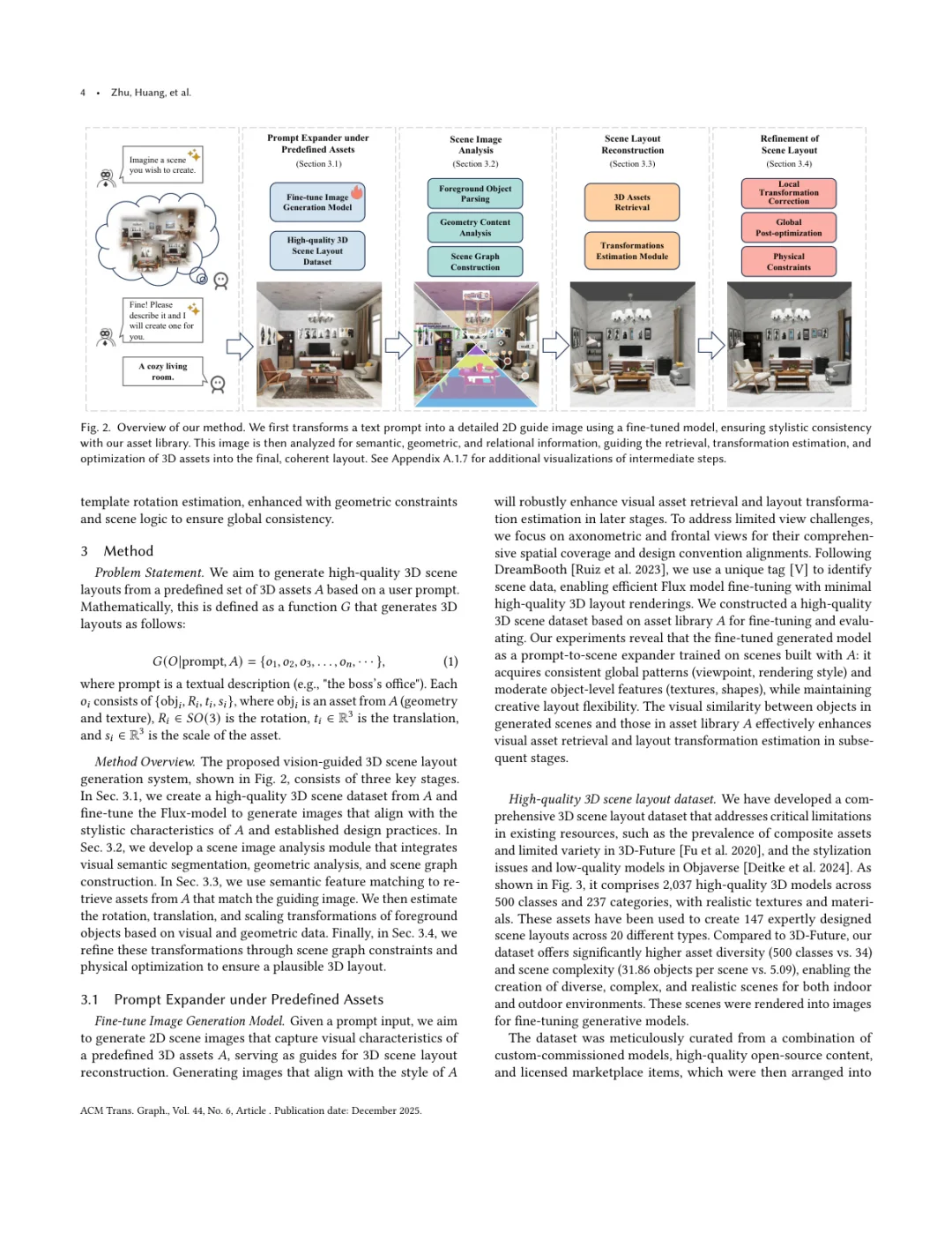 Imaginarium:视觉引导3D场景生成
