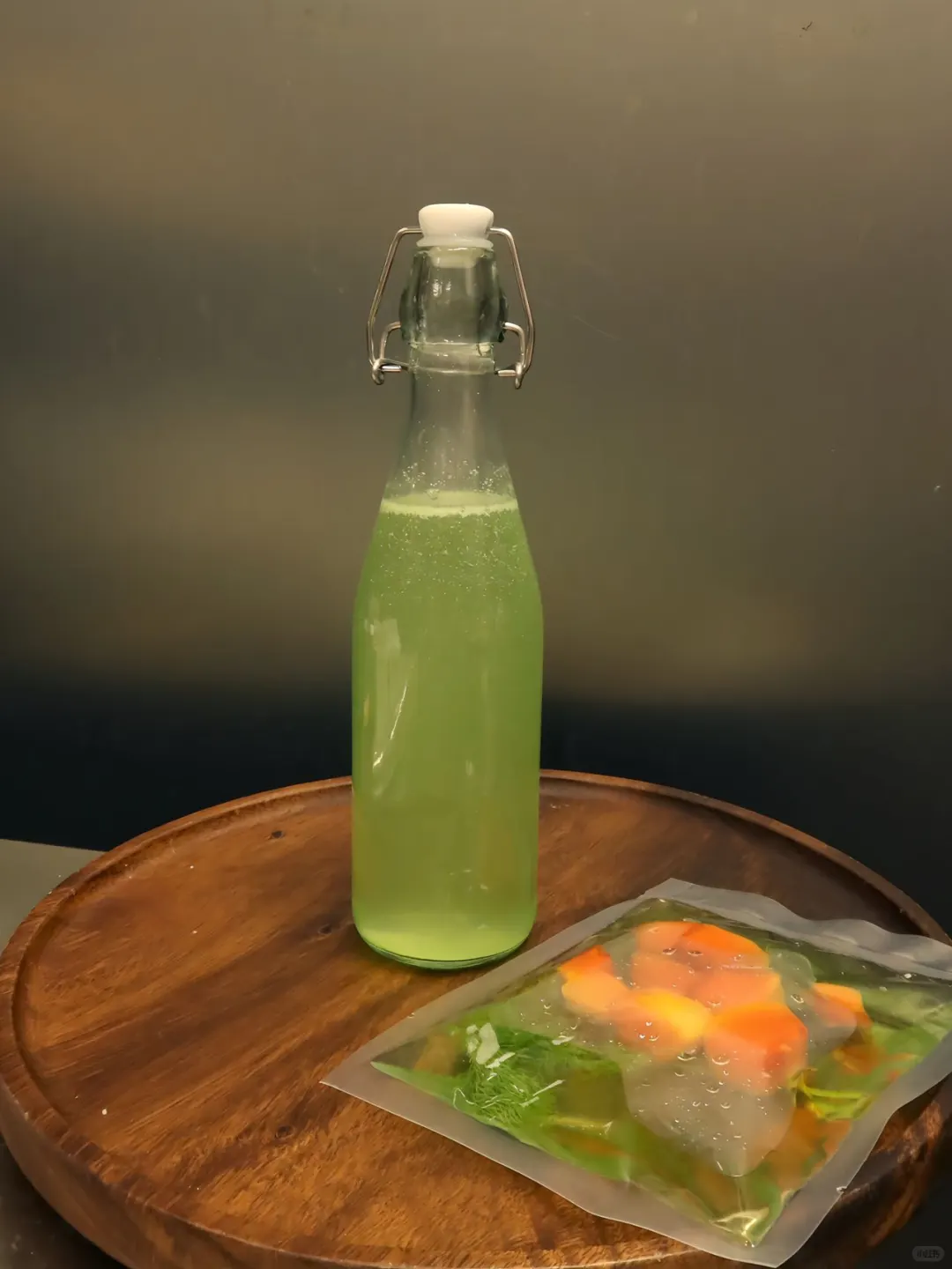 风味自制丨酸木瓜莳萝发酵液