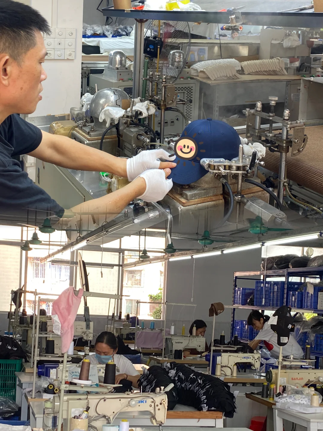 走进帽子工厂|你想要的帽子这里都能做