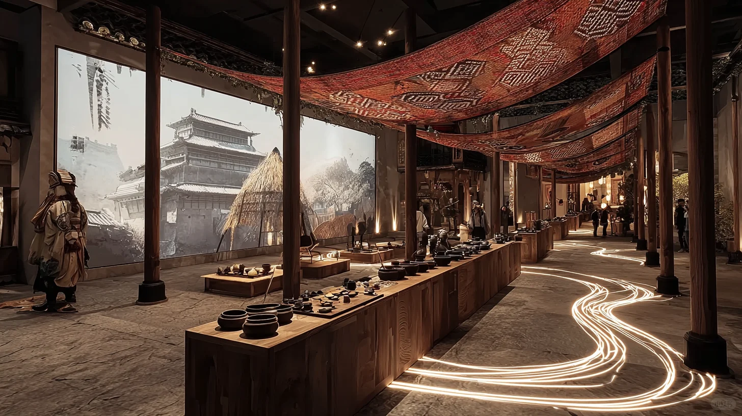 当AI遇上楼兰:这座数字考古厅美到窒息