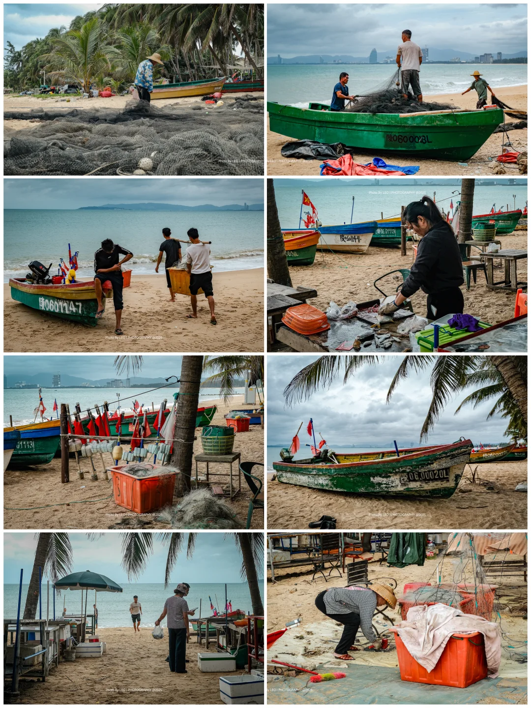 海南陵水｜?渔村市场，藏在酒店?旁的古早味