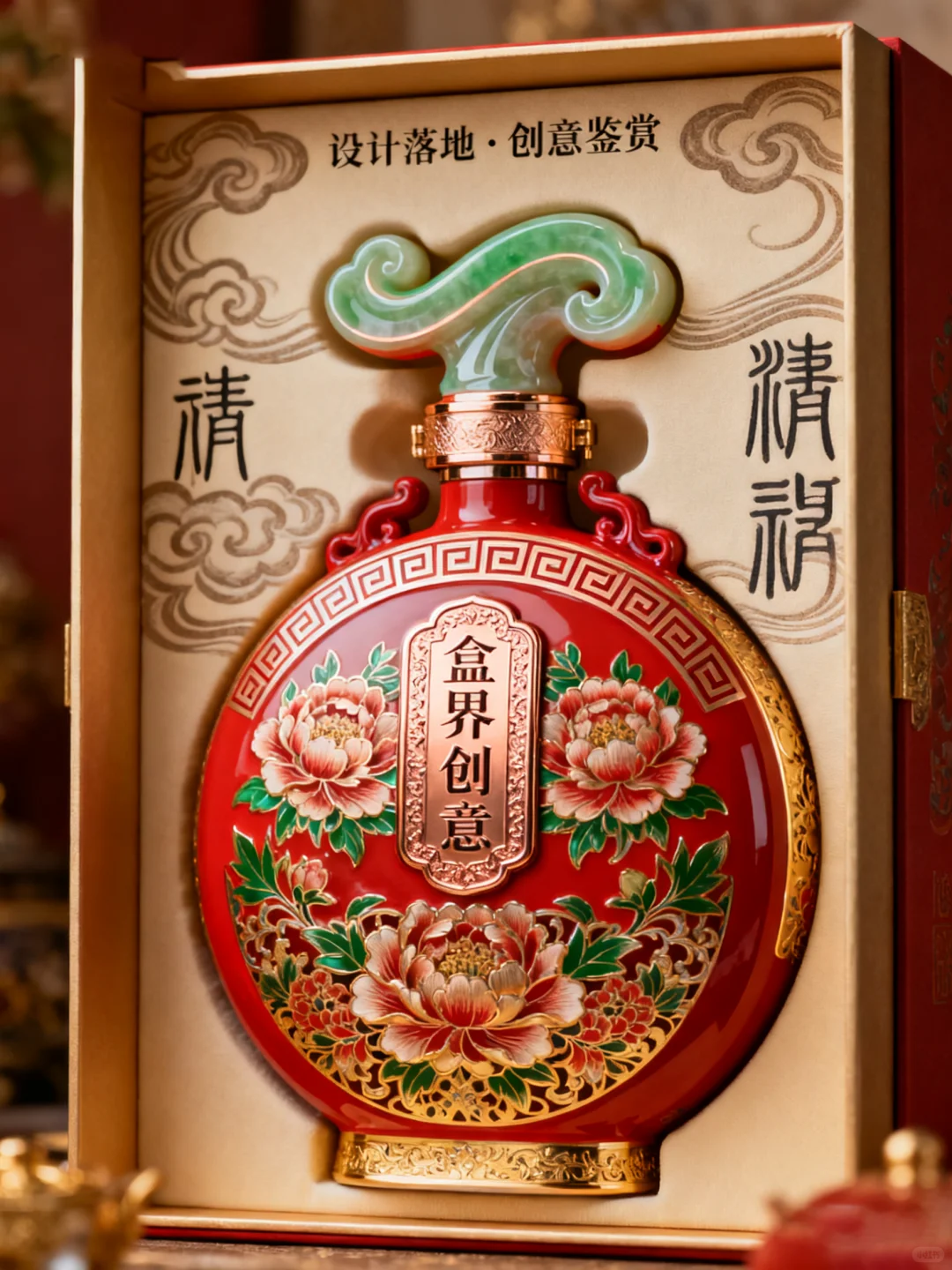 吉祥如意-酒类包装设计