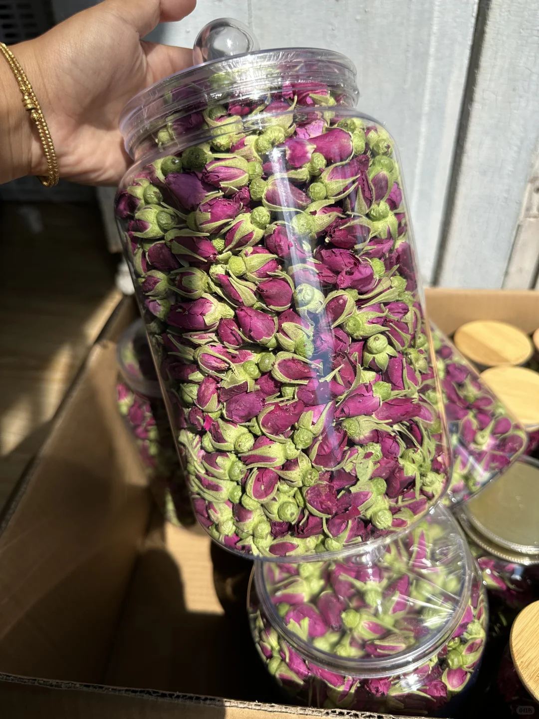 是姐妹们一直在找的，无硫熏高品质平阴玫瑰