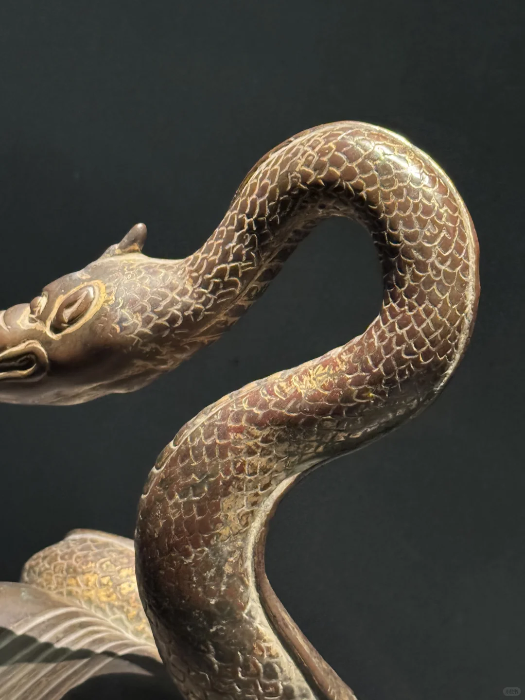 湖北省博物馆文物~ 明代金凤簪