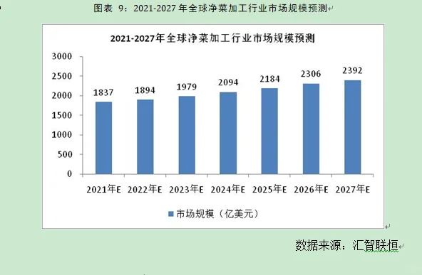 净菜加工行业市场研究与发展前景预测报告