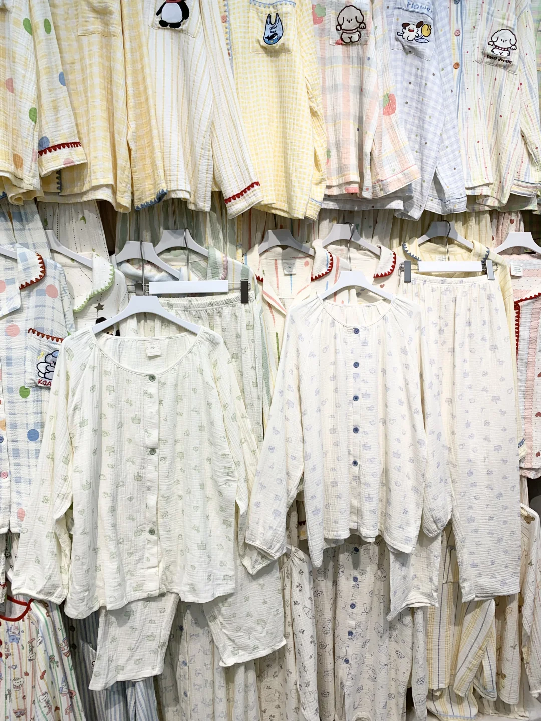 原创家居服工厂直批档口分享~软糯糯棉纱☁️