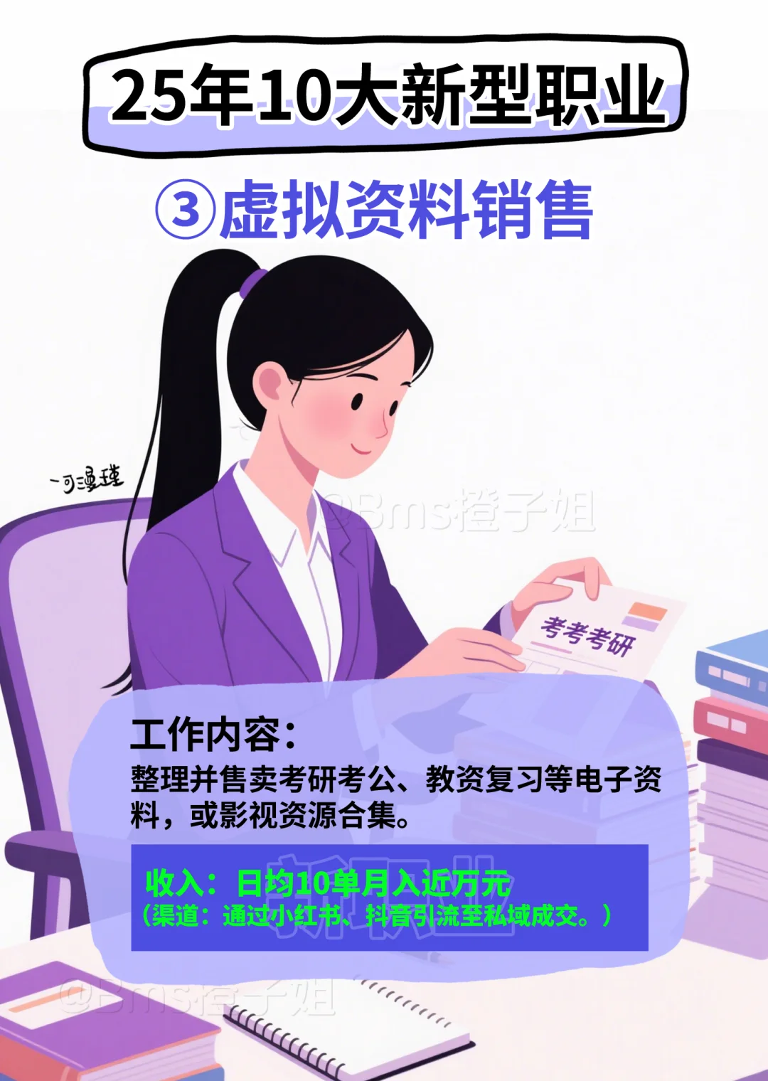 2025年10大新型职业，不上班也能赚钱