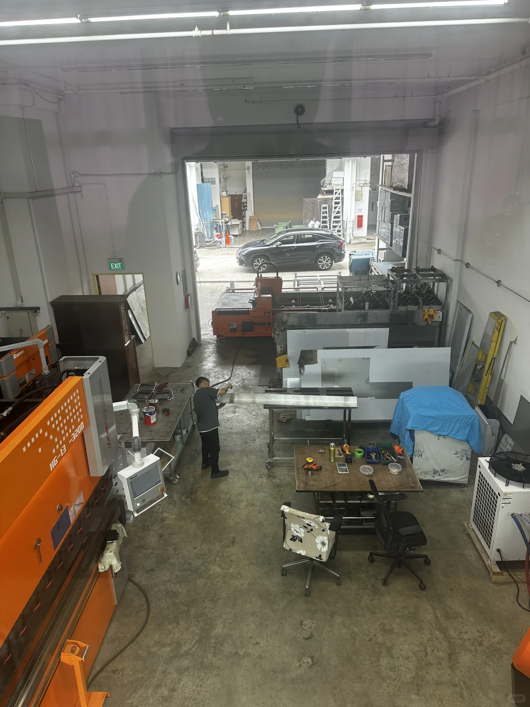 新加坡小型不锈钢加工厂项目