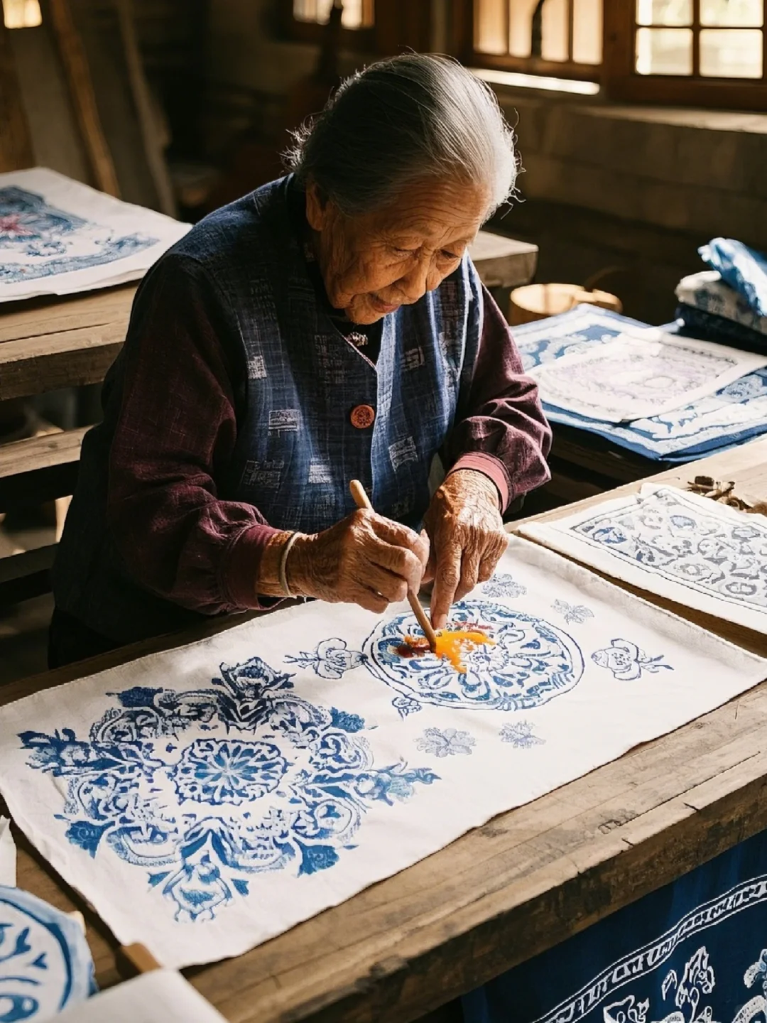 非遗蜡染｜邂逅非遗之美，传承千年匠心