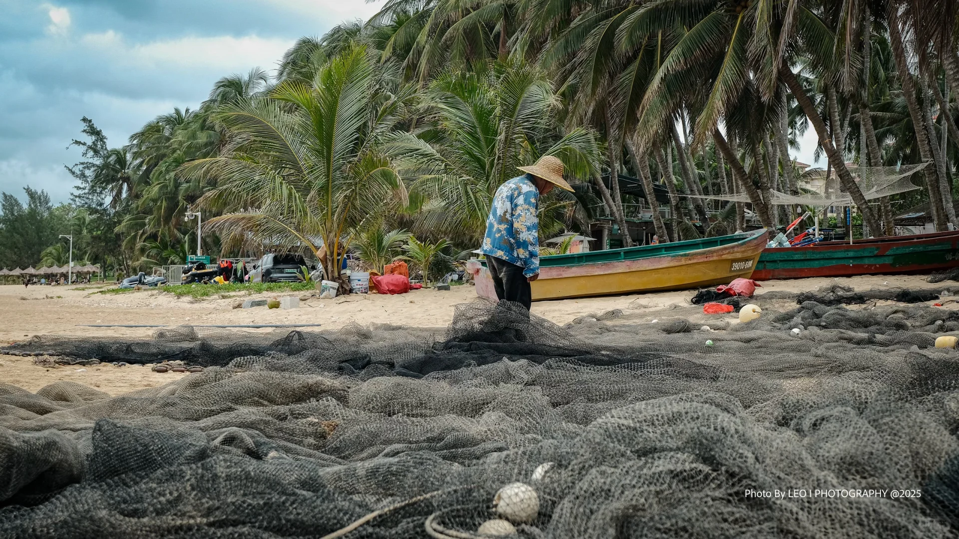 海南陵水｜?渔村市场，藏在酒店?旁的古早味