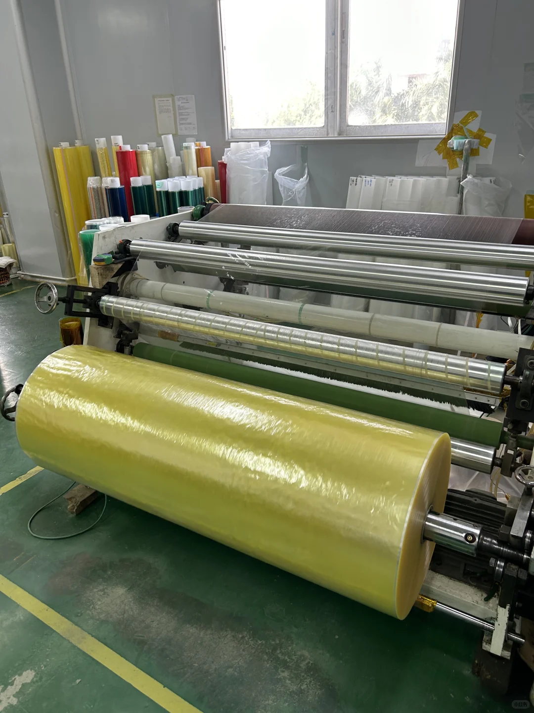 做胶带30年 的工厂，封箱胶母卷直出