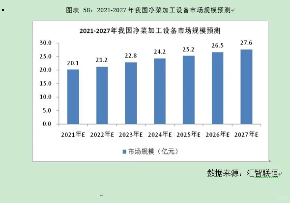 净菜加工行业市场研究与发展前景预测报告