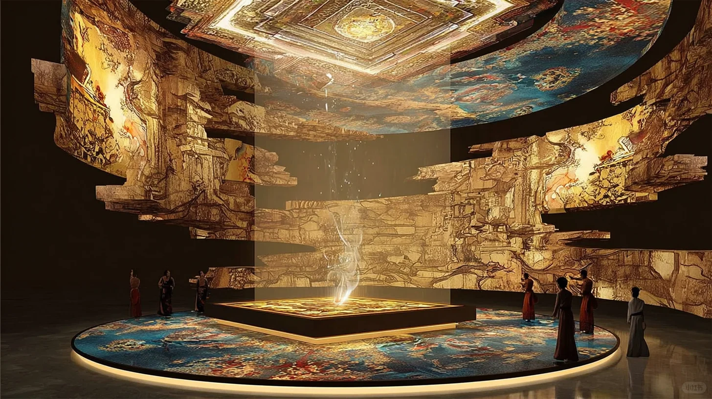 当AI遇上楼兰:这座数字考古厅美到窒息