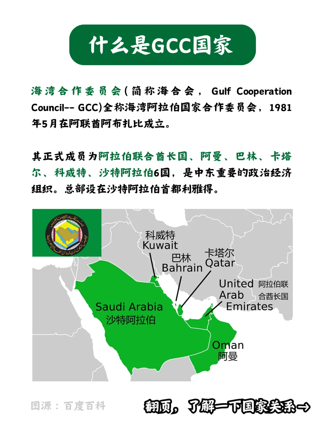 出海中东,为什么一定要先了解GCC六国?