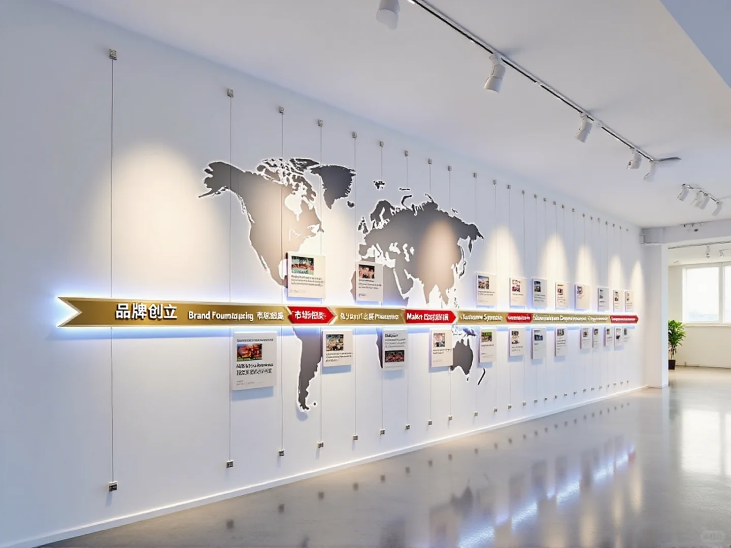 ✨企业历史长河，文化墙见证辉煌✨