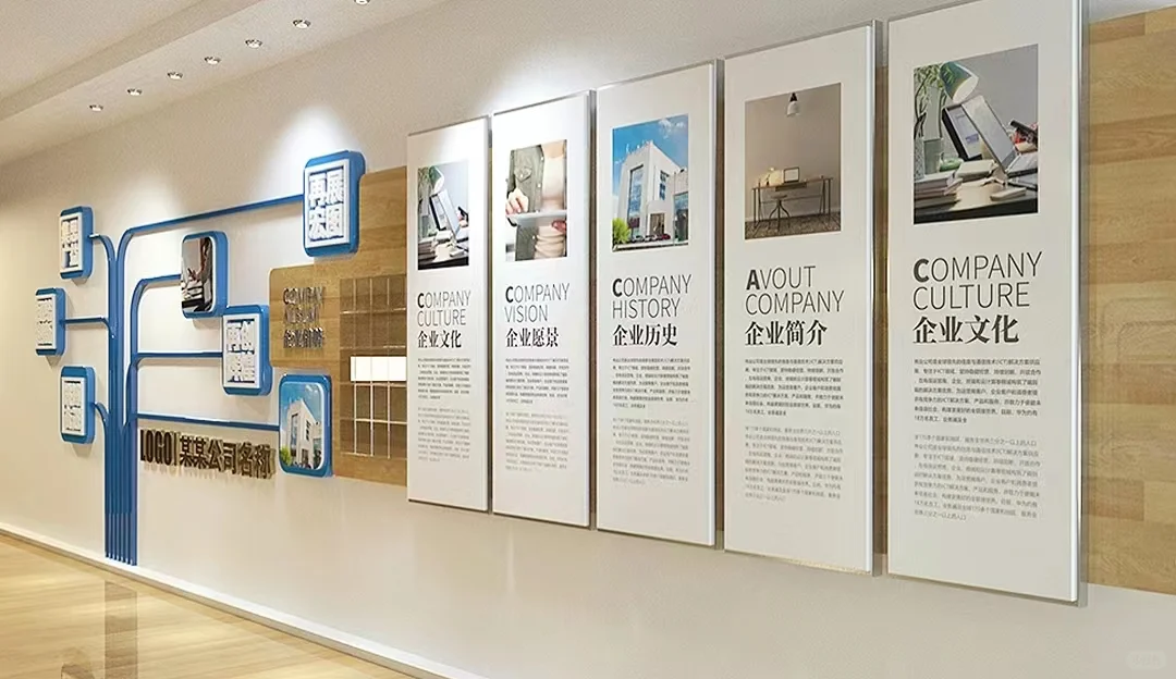 客户都说非常棒的发展历程文化墙长什么样?