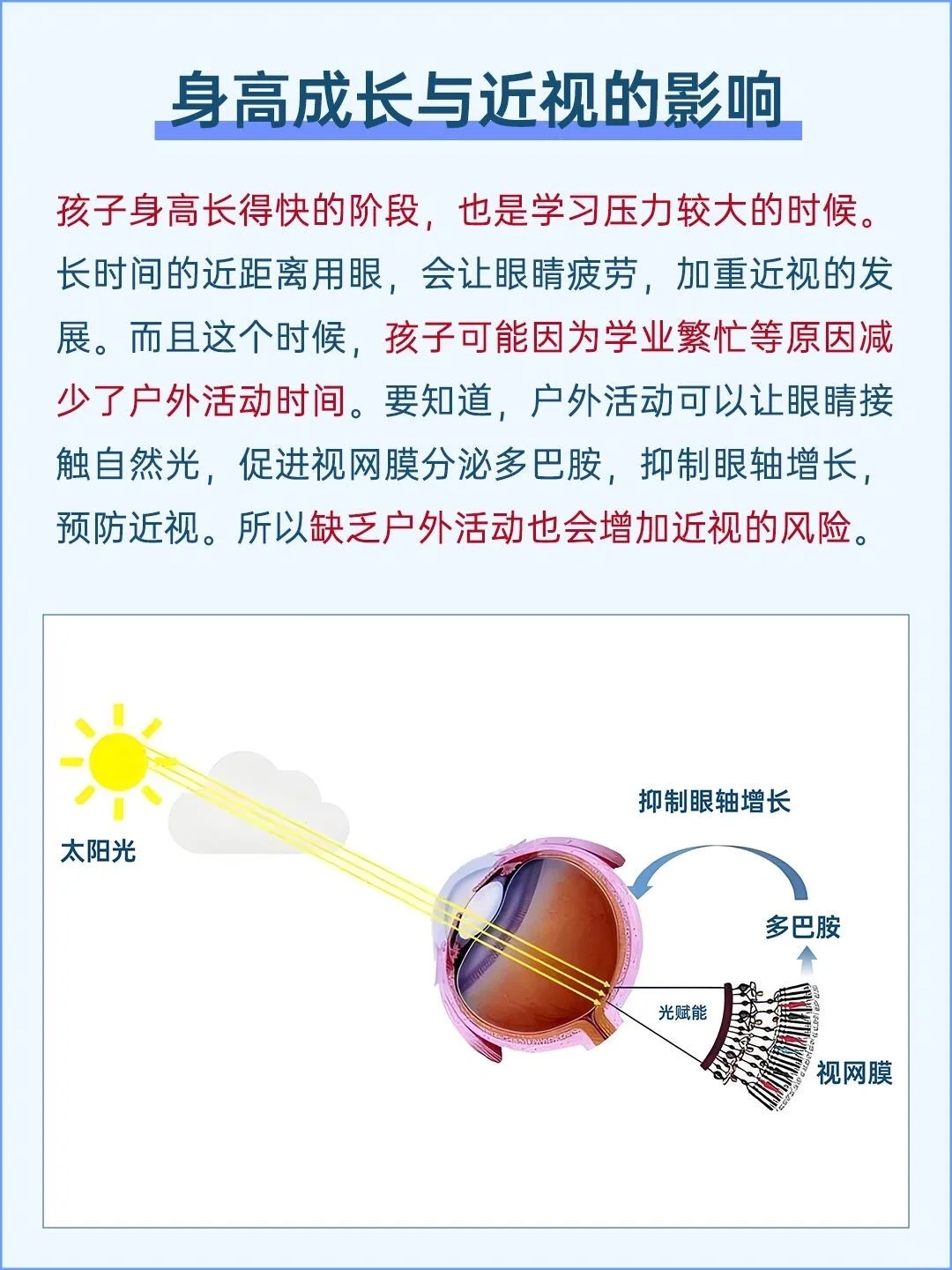 孩子猛长个儿，近视度数也会“狂飙”吗？