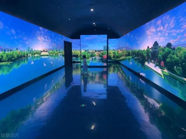 LED 沉浸式展厅:三大特色展区体验与实用