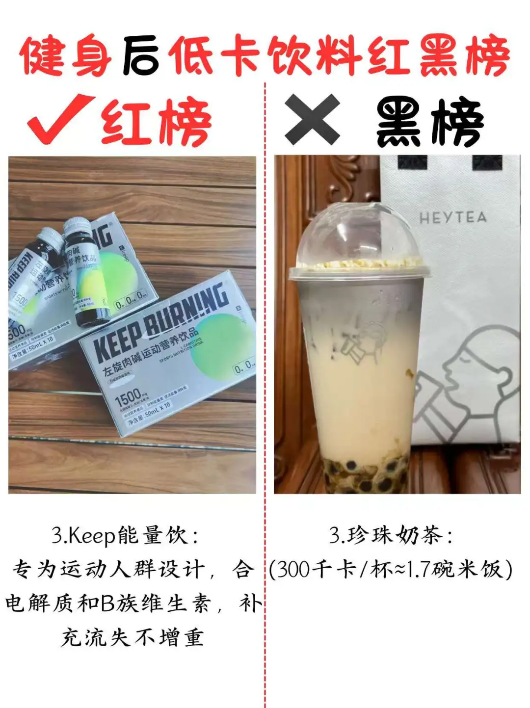 健身完后低卡饮料红黑榜看这一篇就够了!