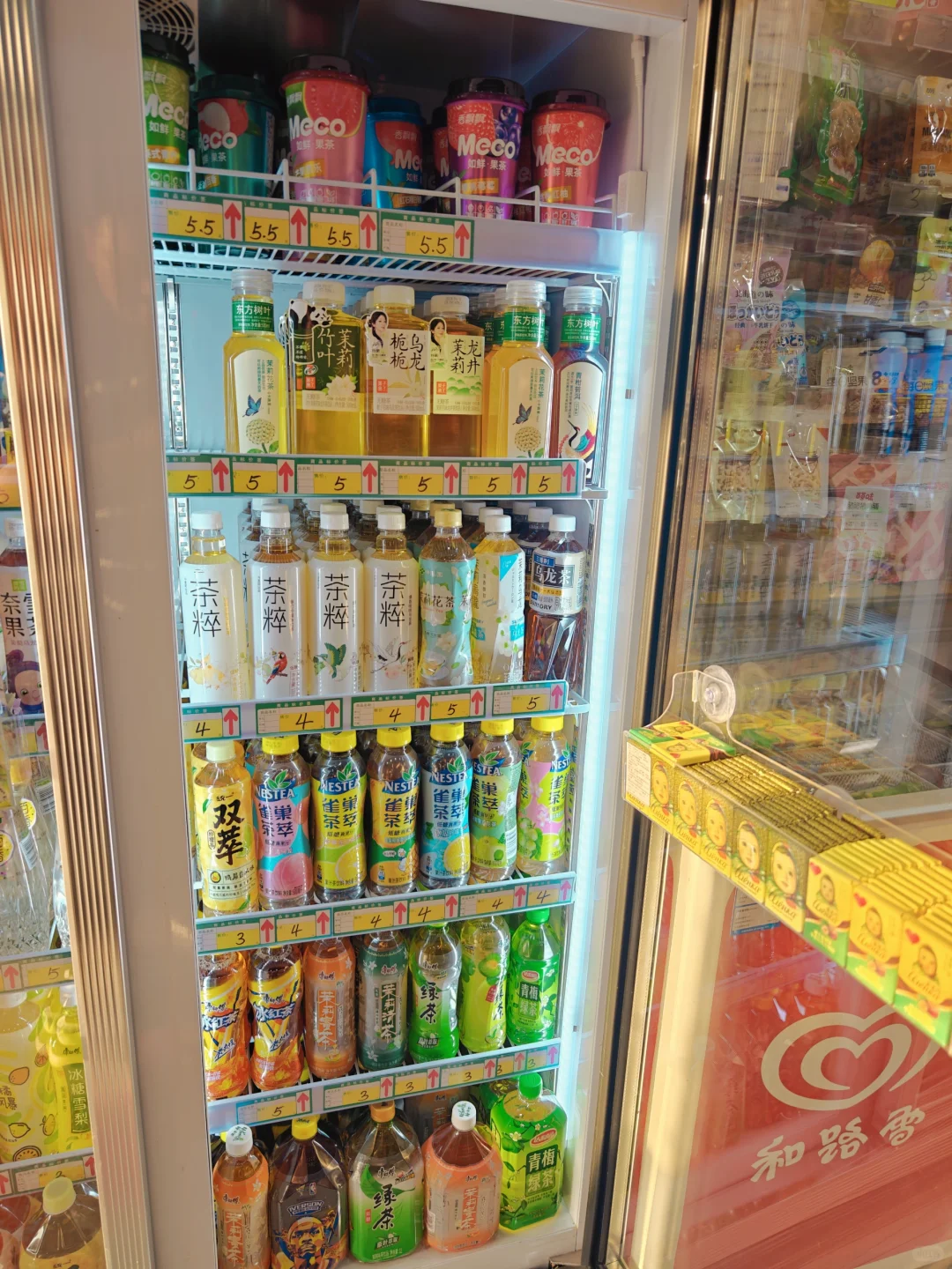 学校门口小卖铺饮料合集