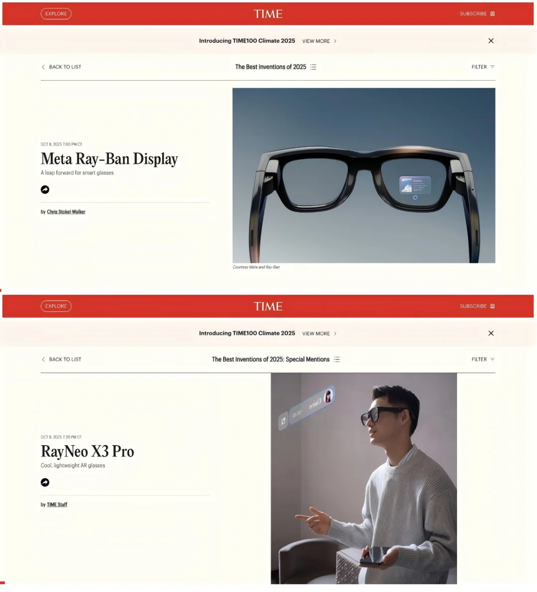 RayNeo X3 Pro ?? Meta Ray-Ban Display
