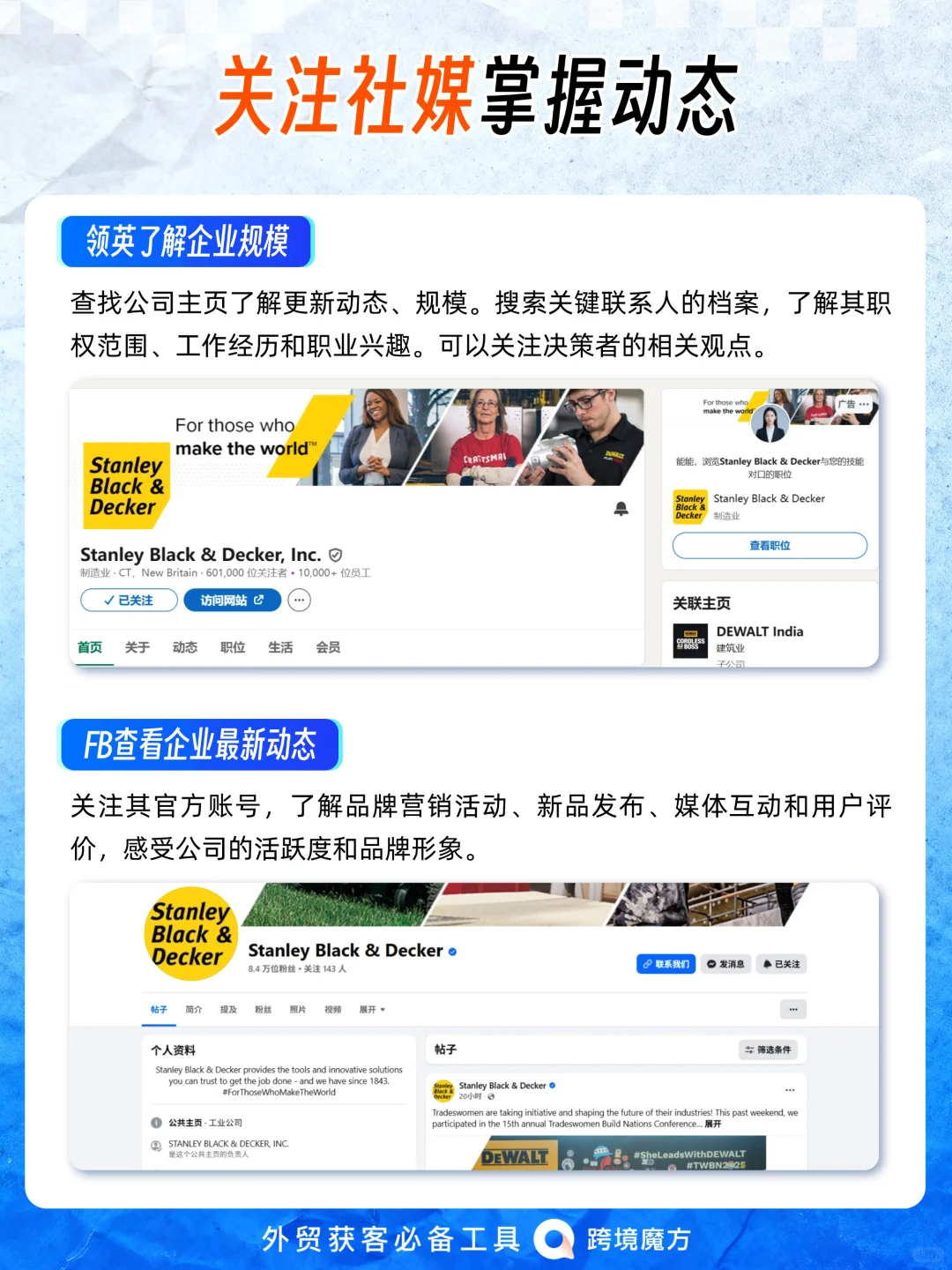 五金外贸出口，如何深度背调行业大客户？