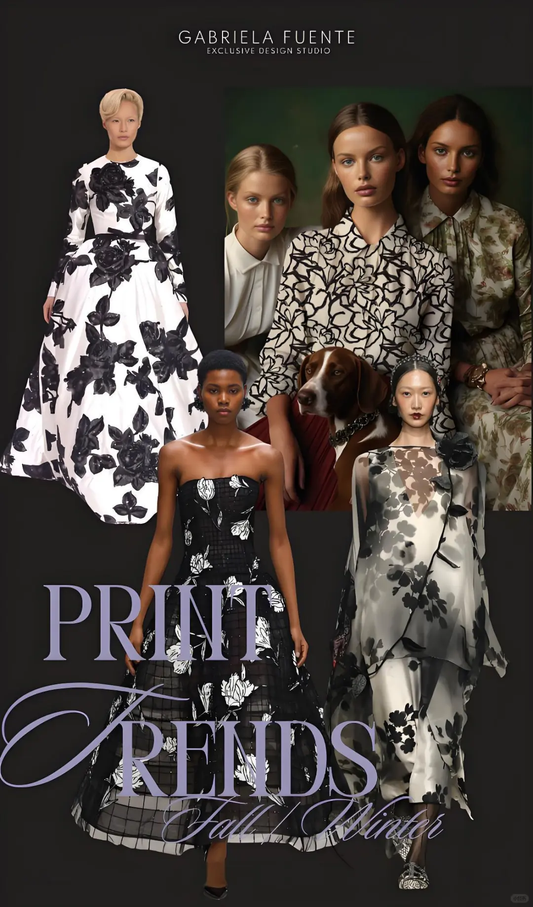 26ss印花流行趋势|黑白经典，高级感满满！