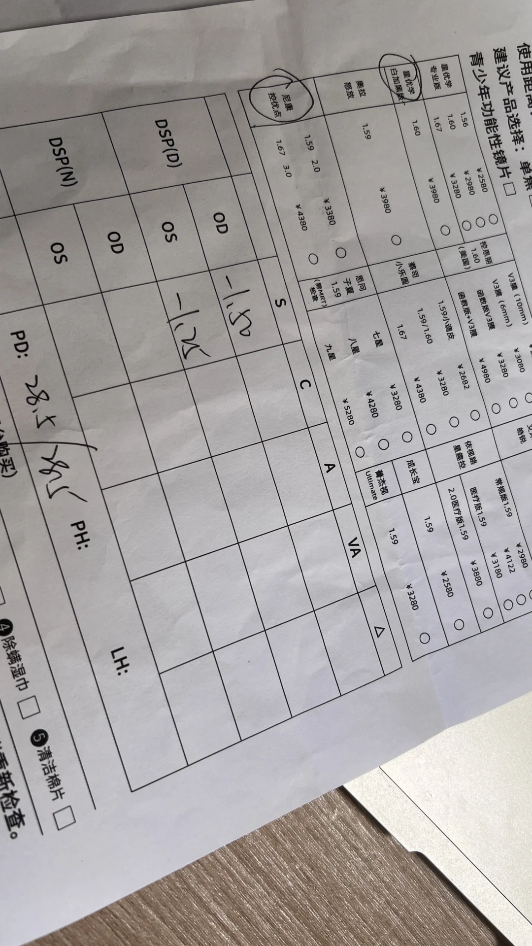 19个月近视度数涨50度，换眼镜+眼药水。